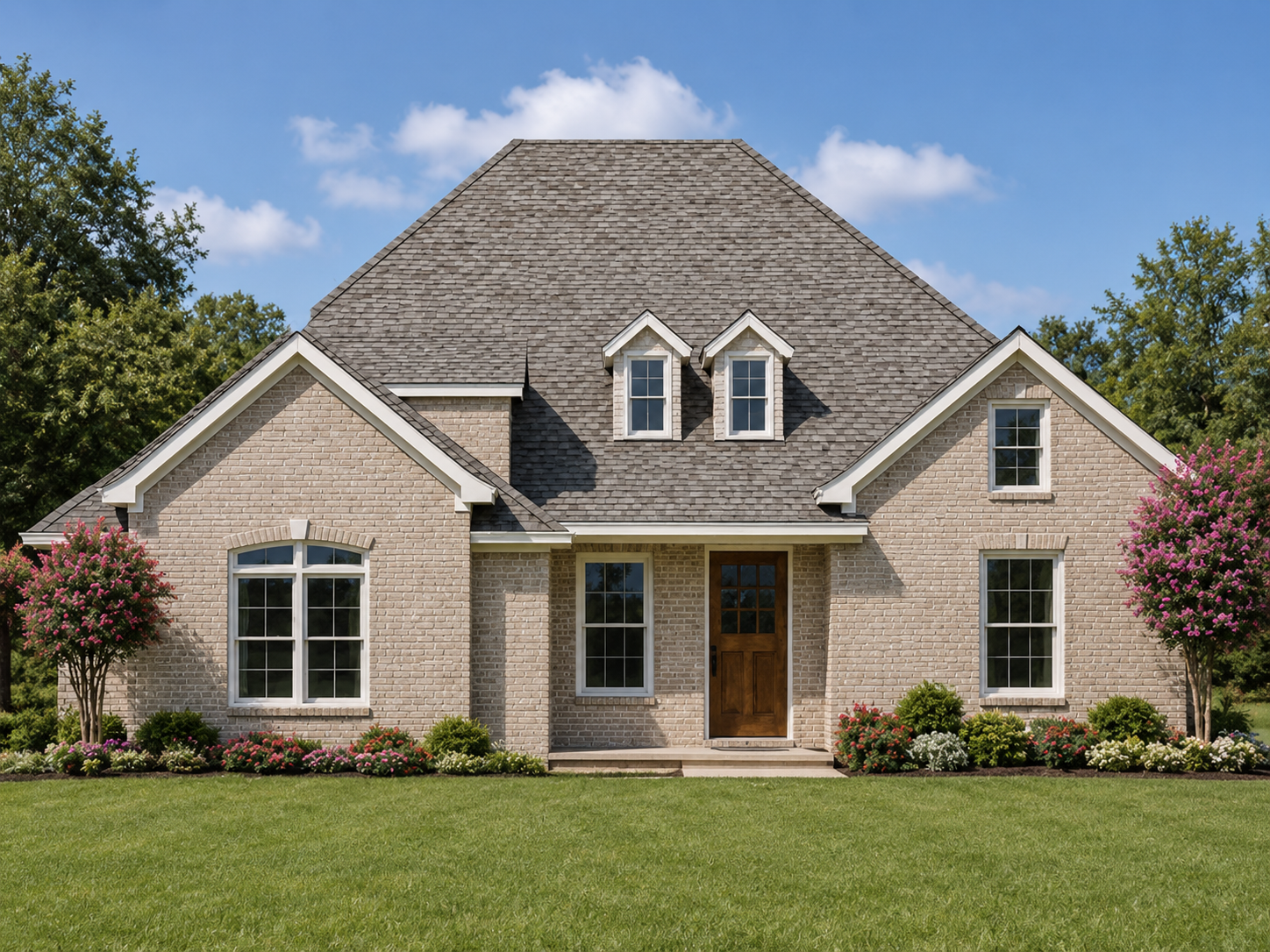 The Valencia custom home plan — Noblewood at Utica
